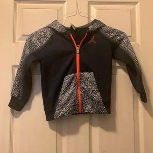 Babies 3-4 yrs. Jordan Zip up.